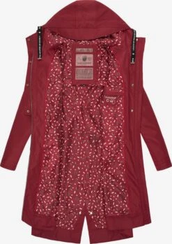 Navahoo Parkas Parka Mi-saison Josinaa Femme Rouge Foncé -Navahoo Soldes Magasin 003aa7922bb8d6bfddbf6046c7eb0b84