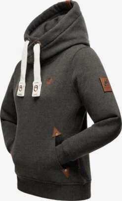 Navahoo Sweats à Capuche Sweat-shirt Namikaa Femme Gris Foncé -Navahoo Soldes Magasin 02cb29f3d413ef0d784d050522ae6035