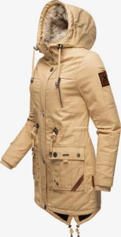 Navahoo Parkas Parka D’hiver Honigfee Femme Beige Clair -Navahoo Soldes Magasin 02eb33951a0b266baceb154c64adf437
