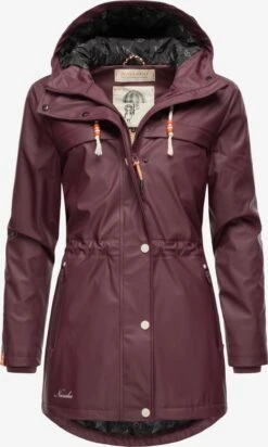 Navahoo Manteaux De Pluie Manteau Mi-saison Rainy Forest Femme Bordeaux -Navahoo Soldes Magasin 051e30cf70d00d3c2fdbe65c3de35aec