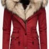 Navahoo Parkas Parka D’hiver Sweety Femme Rouge -Navahoo Soldes Magasin 07db49c17872cc28cfd1b2dd3020f527