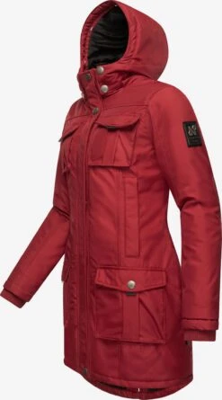 Navahoo Vestes Dextérieur Veste Fonctionnelle Tiniis Femme Rouge Sang -Navahoo Soldes Magasin 08d1696fa5203f570c3dcede190475f1