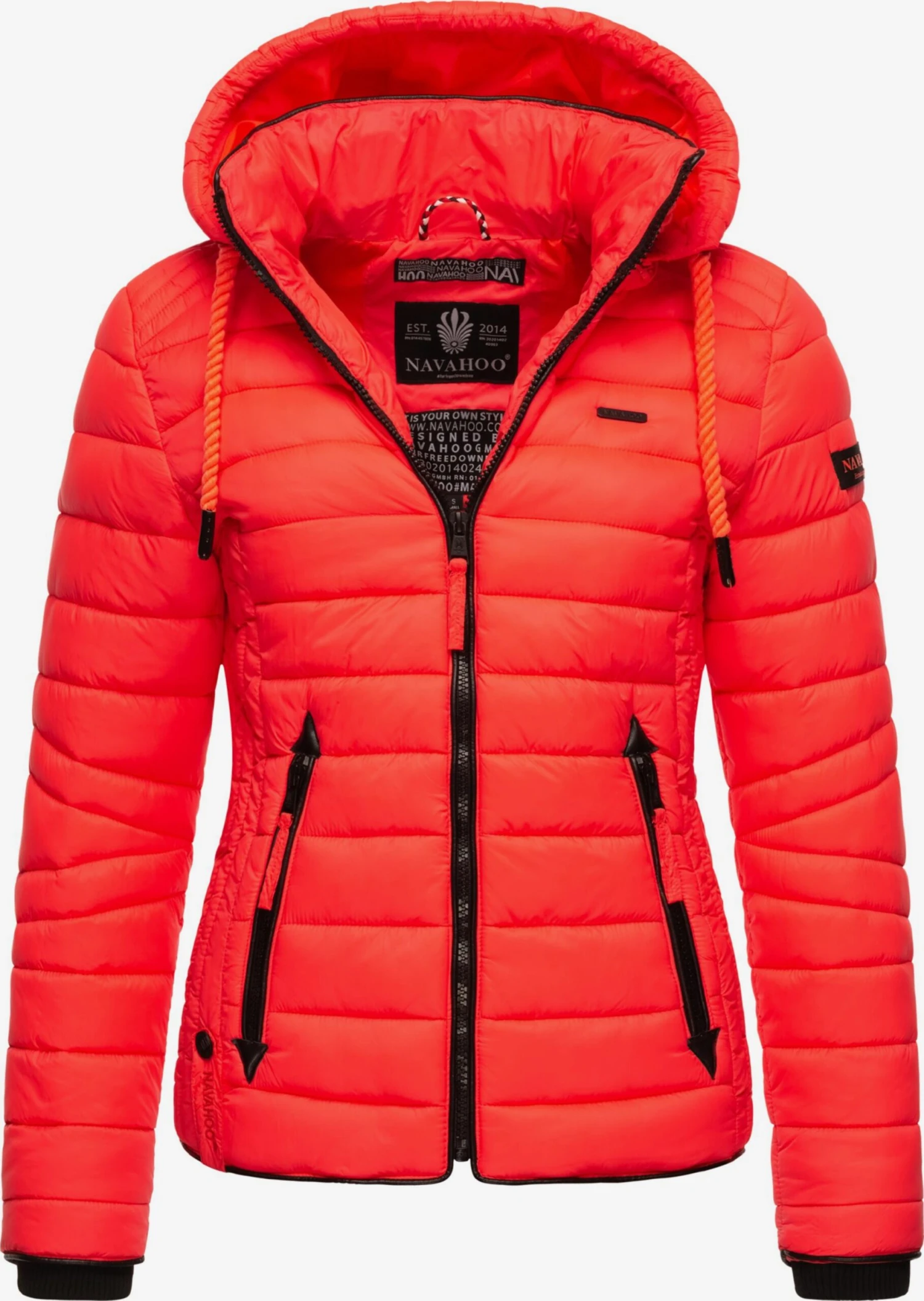 Navahoo Vestes De Mi-saison Veste Mi-saison Lulana Femme Rouge Clair 3 Navahoo Vestes De Mi-saison Veste Mi-saison Lulana Femme Rouge Clair