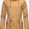 Navahoo Parkas Parka Mi-saison Neophee Femme Noisette -Navahoo Soldes Magasin 0977de22016d4342aaa9fea43360734c