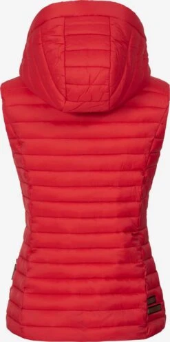 Navahoo Vestes Sans Manches Gilet Shadaa Femme Rouge -Navahoo Soldes Magasin 0c9fff63c74a5419ef9a94eba2737a30