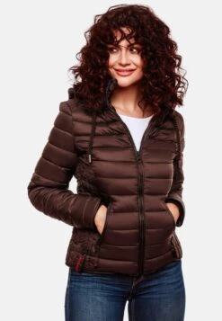 Navahoo Vestes De Mi-saison Veste Mi-saison Lulana Femme Chocolat -Navahoo Soldes Magasin 0d4384aa03663db5a54859457d0d8f44
