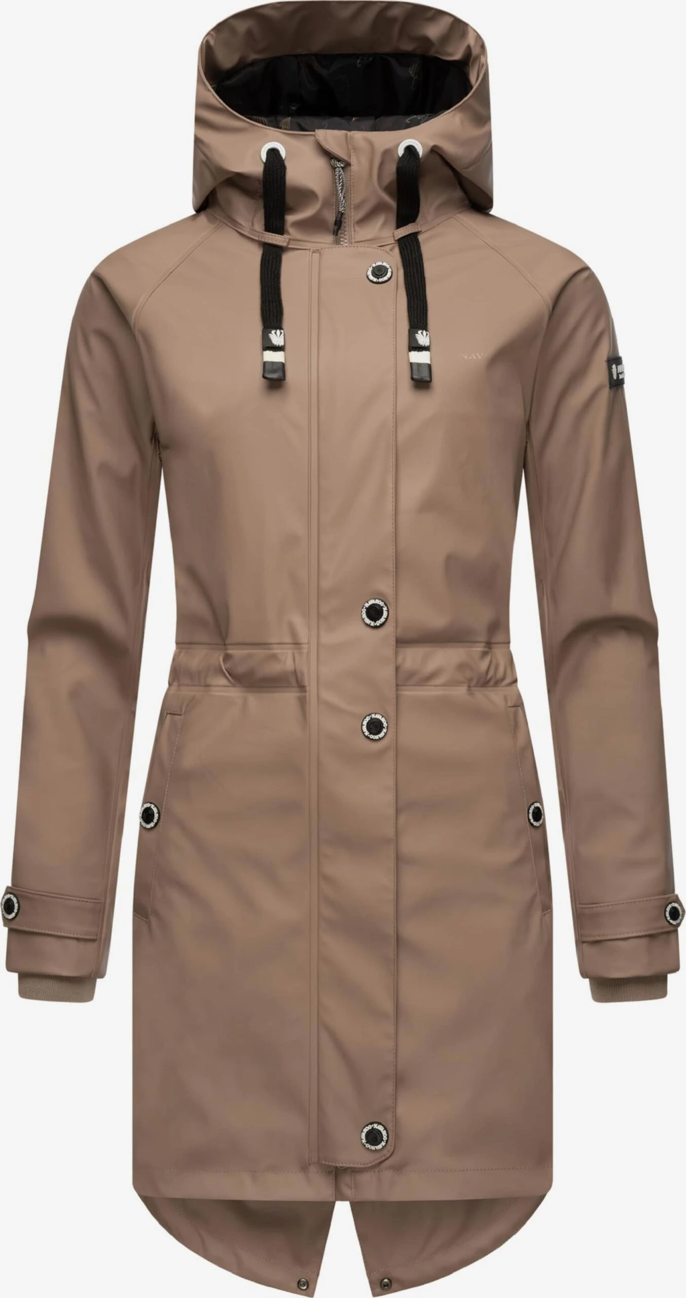 Navahoo Manteaux De Pluie Manteau Fonctionnel Rainy Flower Femme Beige Foncé 3 Navahoo Manteaux De Pluie Manteau Fonctionnel Rainy Flower Femme Beige Foncé