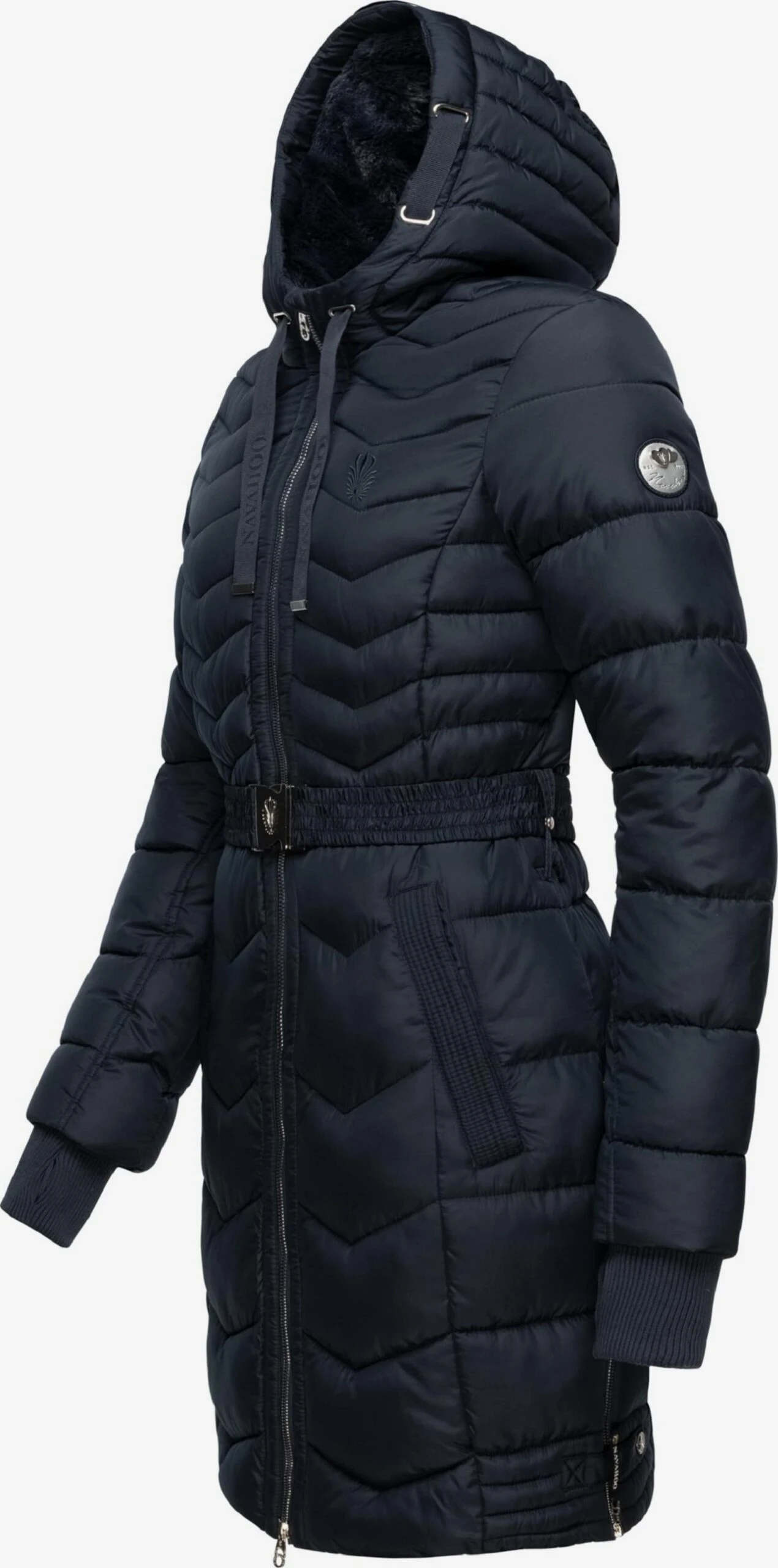 Navahoo Manteaux Dhiver Manteau D’hiver Alpenveilchen Femme Bleu Marine 4 Navahoo Manteaux Dhiver Manteau D’hiver Alpenveilchen Femme Bleu Marine – Image 2