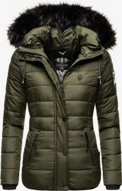 Navahoo Vestes Dhiver Veste Dâhiver Zuckerbiene Femme Olive