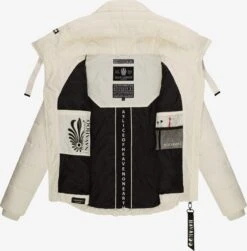 Navahoo Vestes Dhiver Veste D’hiver Amayaa Femme Blanc -Navahoo Soldes Magasin 14c195cdd2cecdfd442e4f6ff23e68be