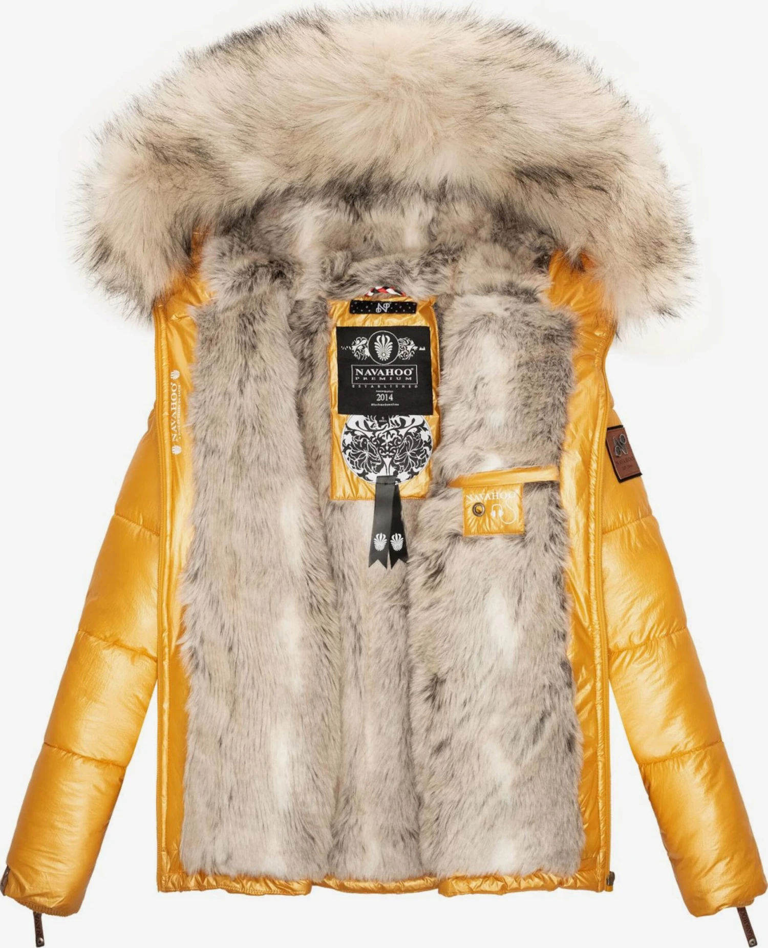 Navahoo Vestes Dhiver Veste D’hiver Tikunaa Femme Jaune 7 Navahoo Vestes Dhiver Veste D’hiver Tikunaa Femme Jaune – Image 5