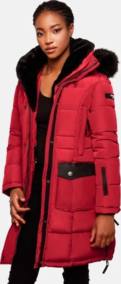 Navahoo Manteaux Dhiver Manteau D’hiver Sinja Femme Rouge -Navahoo Soldes Magasin 16081c04a4bd9b900edeed2c935054e7