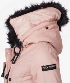 Navahoo Parkas Parka D’hiver Luluna Femme Rose -Navahoo Soldes Magasin 1741ec8e025d080d1aade78d5edc30be
