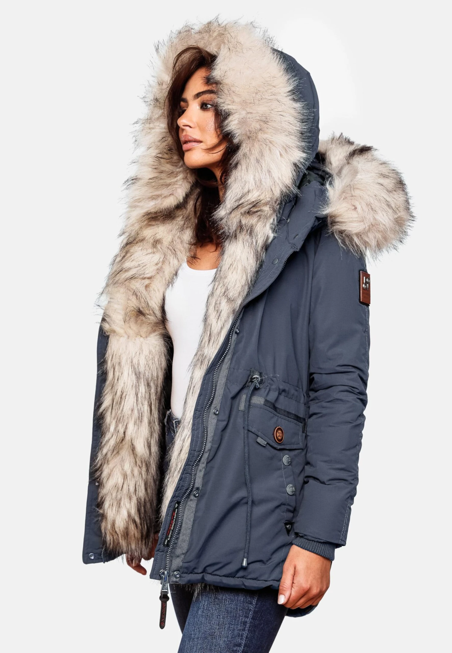 Navahoo Parkas Parka D’hiver Sweety Femme Gentiane 9 Navahoo Parkas Parka D’hiver Sweety Femme Gentiane – Image 7