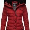Navahoo Vestes Dhiver Veste D’hiver Milianaa Femme Rouge -Navahoo Soldes Magasin 1a31c39e89ca919877b396ee0bdc616c