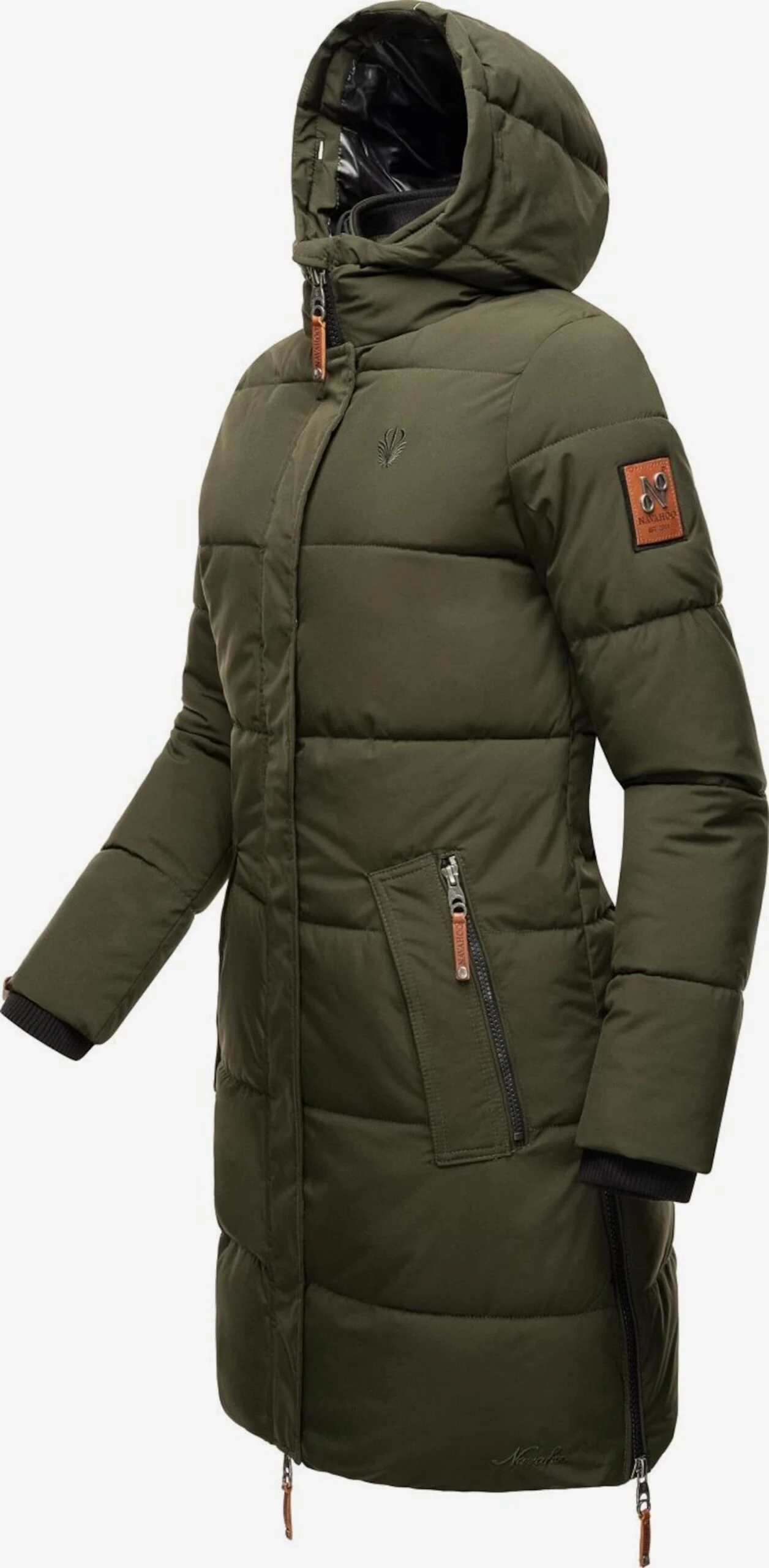 Navahoo Manteaux Dhiver Manteau D’hiver Halina Femme Olive 6 Navahoo Manteaux Dhiver Manteau D’hiver Halina Femme Olive – Image 4