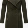 Navahoo Manteaux Dhiver Manteau D’hiver Wooly Femme Vert Foncé