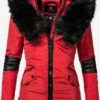 Navahoo Vestes Dhiver Veste D’hiver Nirvana Femme Rouge -Navahoo Soldes Magasin 1cbc3545769842add008b44e46161040