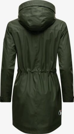 Navahoo Manteaux De Pluie Manteau Mi-saison Deike Femme Olive -Navahoo Soldes Magasin 1d677dc78da830a7b22fd55a367012b9