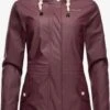 Navahoo Vestes De Mi-saison Veste Mi-saison Ocean Heart Femme Bordeaux -Navahoo Soldes Magasin 1df421b7610f95e698bb154a5093fd0d