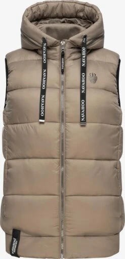 Navahoo Vestes Sans Manches Gilet Kassidy Femme Marron