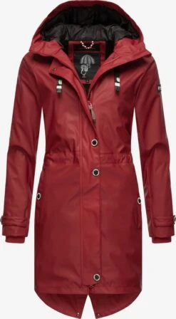 Navahoo Manteaux De Pluie Manteau Fonctionnel Rainy Flower Femme Rouge -Navahoo Soldes Magasin 1e9af86a740f6b1952605c4b2f669ccd