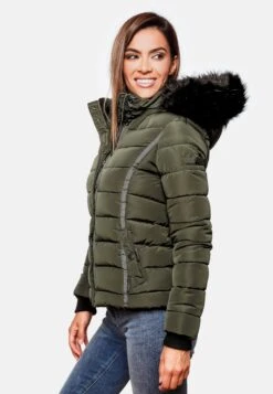 Navahoo Vestes Dhiver Veste D’hiver Miamor Femme Olive -Navahoo Soldes Magasin 1fdd65edc983d31542e48199668e5263
