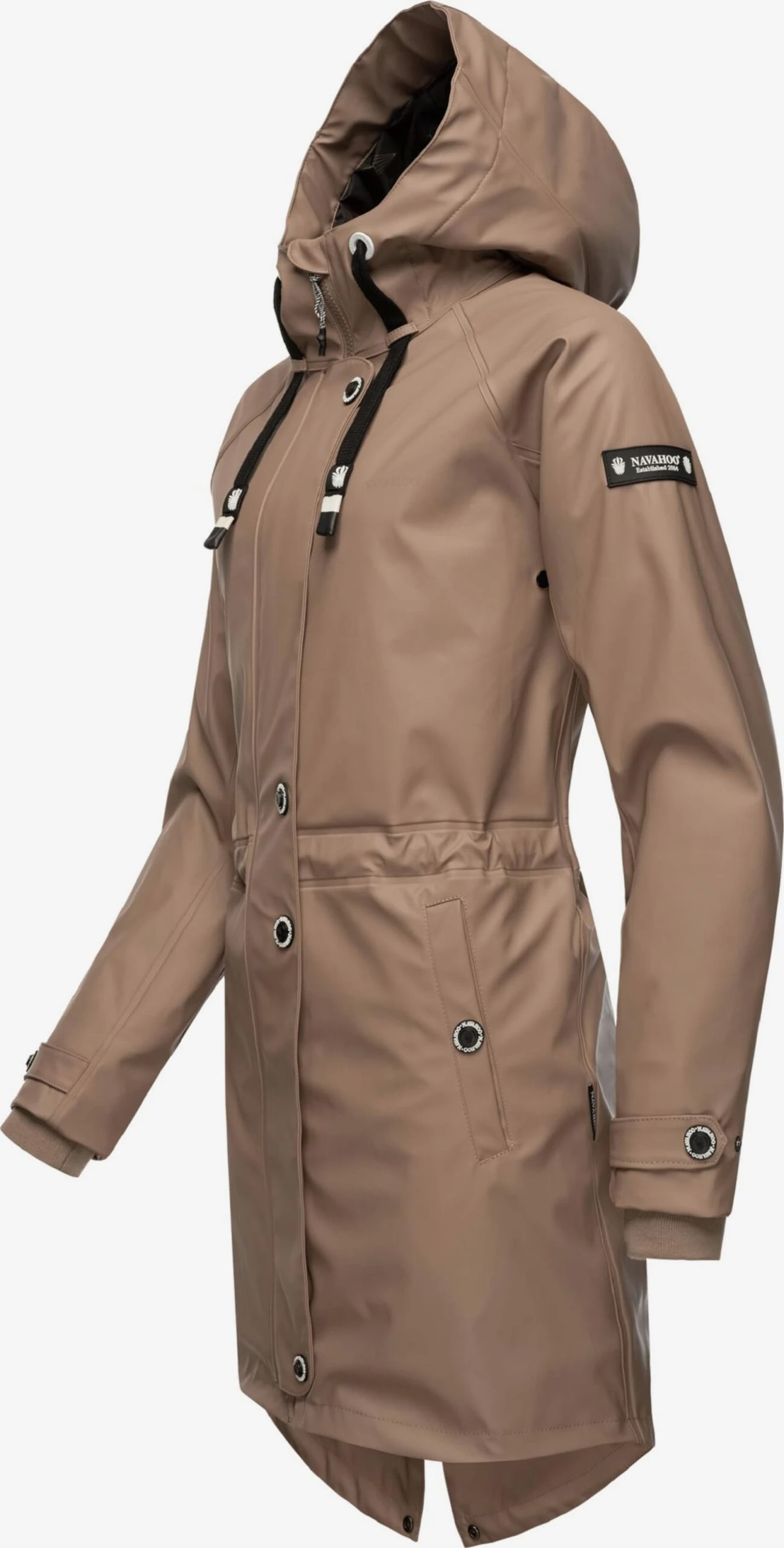 Navahoo Manteaux De Pluie Manteau Fonctionnel Rainy Flower Femme Beige Foncé 4 Navahoo Manteaux De Pluie Manteau Fonctionnel Rainy Flower Femme Beige Foncé – Image 2