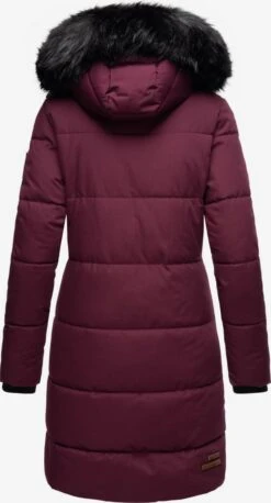 Navahoo Manteaux Dhiver Manteau D’hiver Cosimaa Femme Rouge Foncé -Navahoo Soldes Magasin 2126fa1c76ecb24737fcb0c6742f1db8