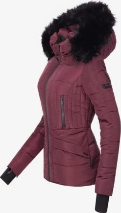 Navahoo Vestes Dhiver Veste D’hiver Adele Femme Rouge Rubis -Navahoo Soldes Magasin 216a52518a6a61c9fbacbdd858b1a185