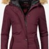 Navahoo Vestes Dhiver Veste D’hiver Laura Femme Bourgogne -Navahoo Soldes Magasin 2196ac60bbda03265e62bda939cf0182