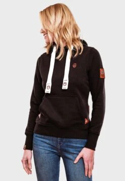 Navahoo Sweats à Capuche Sweat-shirt Damlaa Femme Noir -Navahoo Soldes Magasin 220b1aca4897cb411fa68eafd0558bde