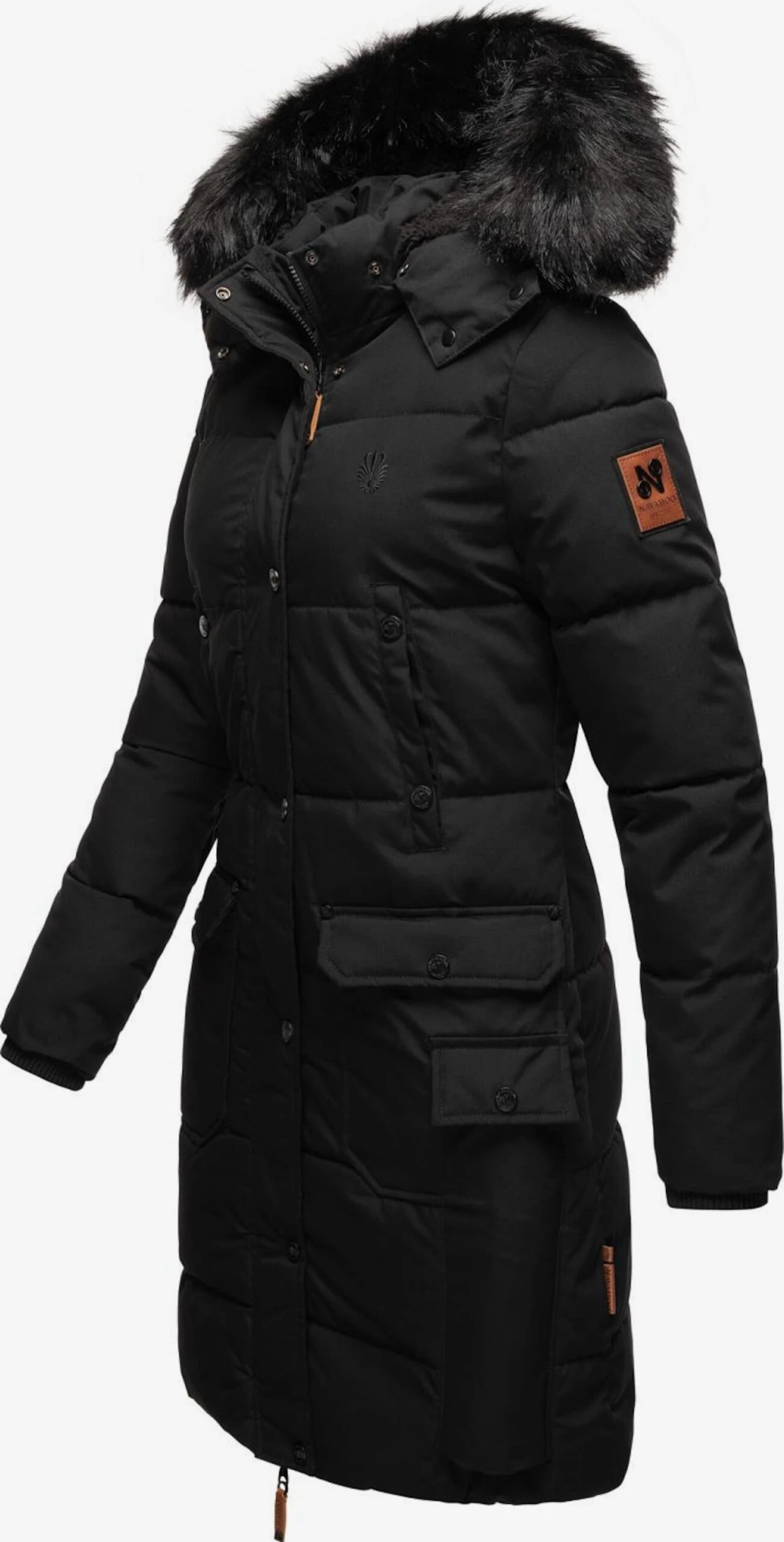 Navahoo Manteaux Dhiver Manteau D’hiver Cosimaa Femme Noir 4 Navahoo Manteaux Dhiver Manteau D’hiver Cosimaa Femme Noir – Image 2