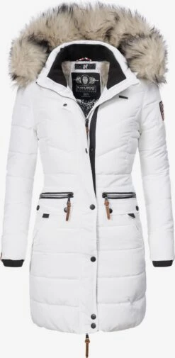 Navahoo Manteaux Dhiver Manteau Dâhiver Paula Femme Blanc