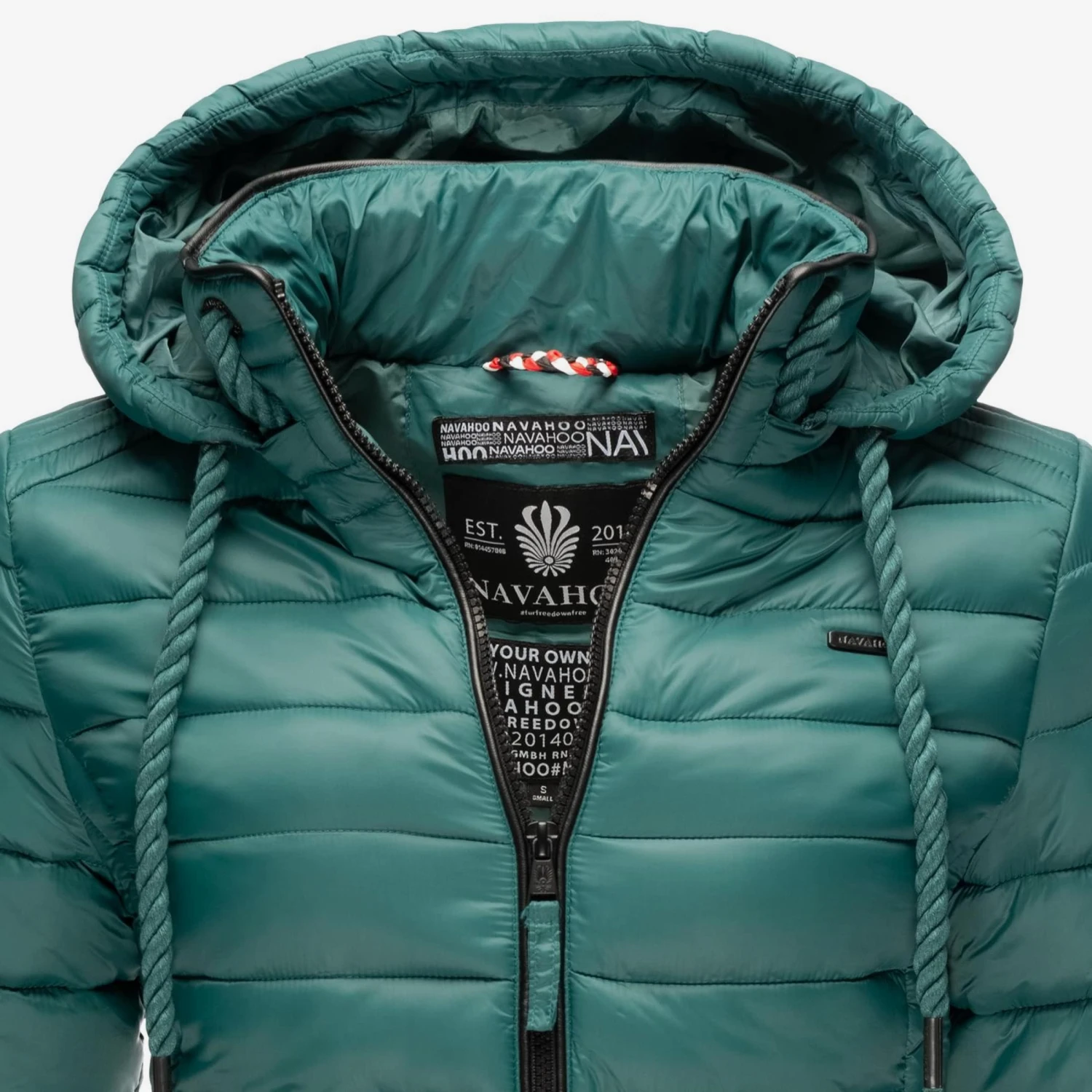 Navahoo Vestes De Mi-saison Veste Mi-saison Lulana Femme Vert 10 Navahoo Vestes De Mi-saison Veste Mi-saison Lulana Femme Vert – Image 8