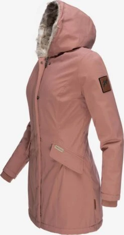 Navahoo Parkas Parka D’hiver Cristal Femme Rose Foncé -Navahoo Soldes Magasin 29994739cbd0e2725a08f96914df7e96