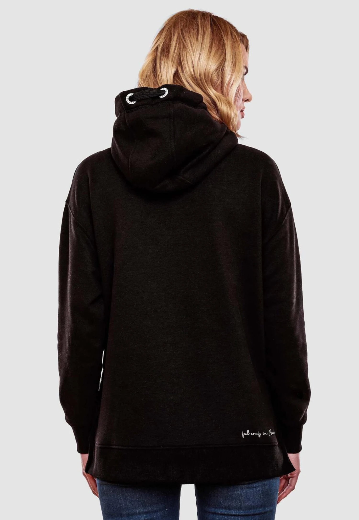 Navahoo Sweats à Capuche Sweat-shirt Silberengelchen Femme Noir 9 Navahoo Sweats à Capuche Sweat-shirt Silberengelchen Femme Noir – Image 7