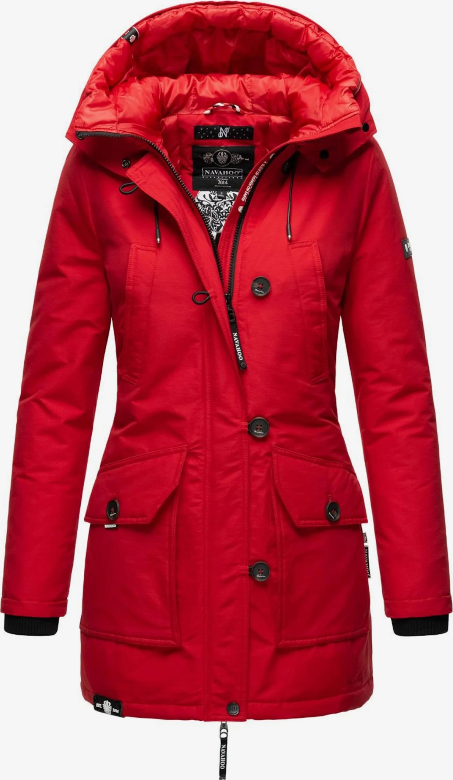 Navahoo Parkas Parka D’hiver Freeze Stoorm Femme Rouge 6 Navahoo Parkas Parka D’hiver Freeze Stoorm Femme Rouge – Image 4
