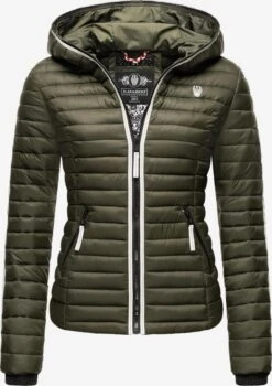 Navahoo Vestes De Mi-saison Veste Mi-saison Kimuk Femme Olive