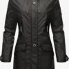 Navahoo Manteaux De Pluie Manteau Mi-saison Schötchen Femme Noir -Navahoo Soldes Magasin 2c14aa8c56389adf950ad6e8428d5c6c