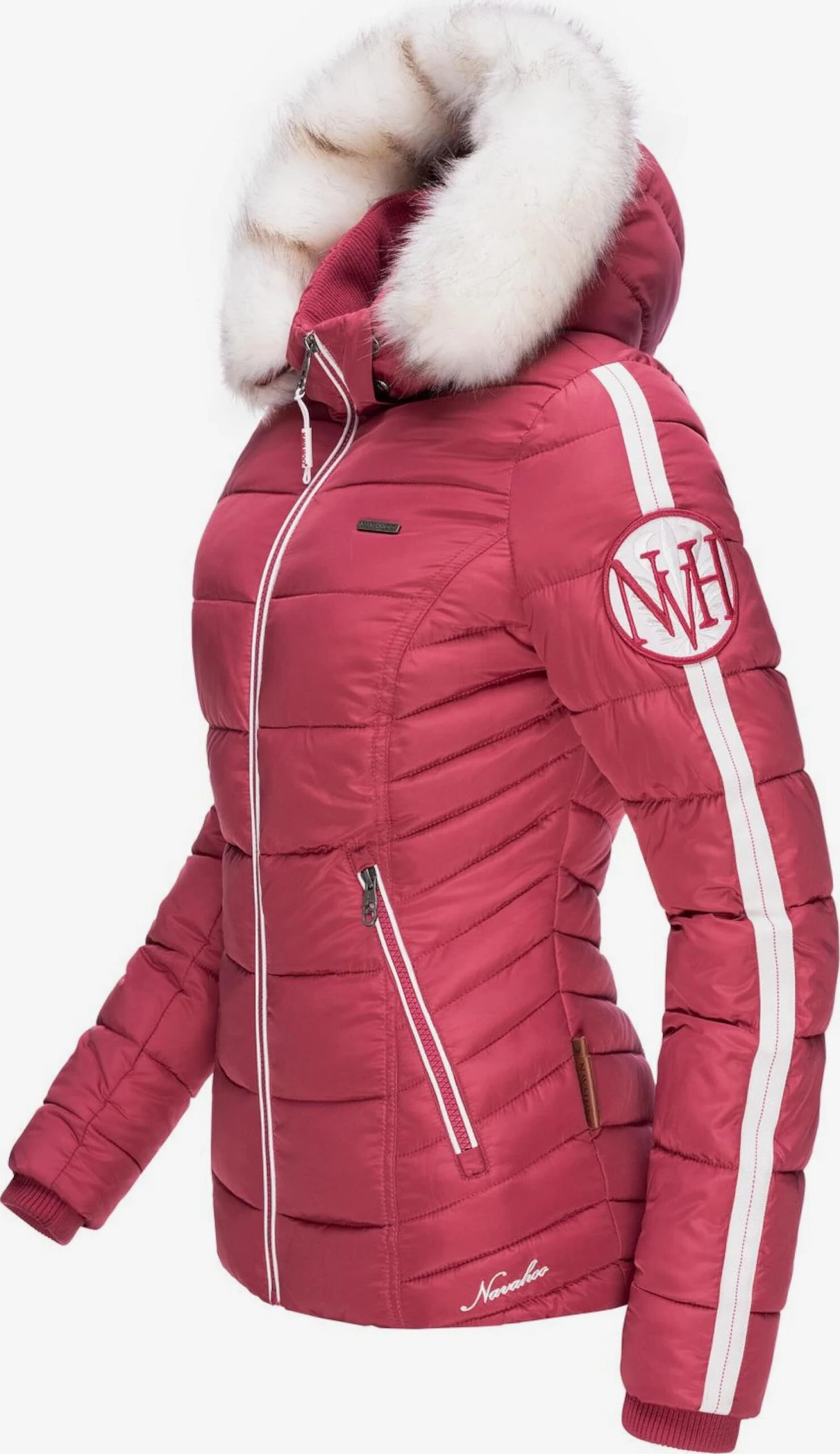 Navahoo Vestes Dhiver Veste D’hiver Khingaas Femme Canneberge 4 Navahoo Vestes Dhiver Veste D’hiver Khingaas Femme Canneberge – Image 2