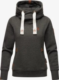 Navahoo Sweats à Capuche Sweat-shirt Namikaa Femme Gris Foncé
