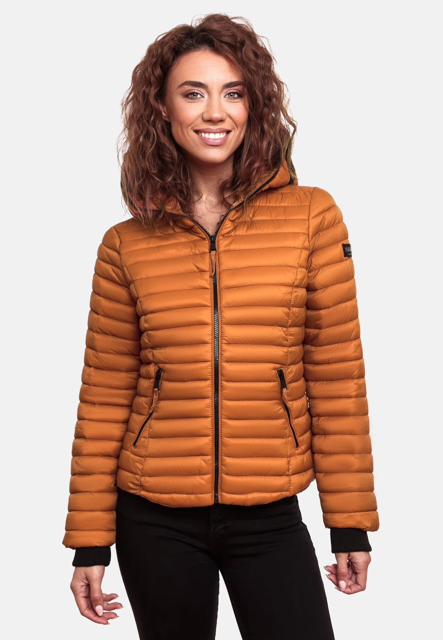 Navahoo Vestes De Mi-saison Veste Mi-saison Kimuk Femme Cognac 7 Navahoo Vestes De Mi-saison Veste Mi-saison Kimuk Femme Cognac – Image 5