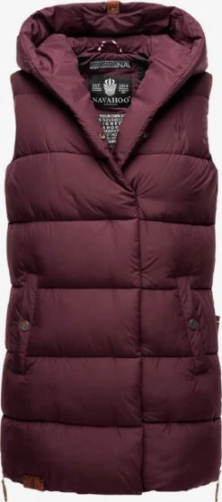 Navahoo Vestes Sans Manches Gilet Madilynaa Femme Bordeaux