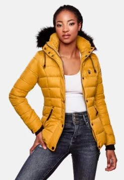 Navahoo Vestes Dhiver Veste D’hiver Zuckerbiene Femme Jaune -Navahoo Soldes Magasin 2ddccebf7a0243bfb564754bc089be16