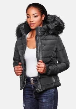 Navahoo Vestes Matelassées Veste D’hiver Miamor Femme Noir -Navahoo Soldes Magasin 3081ad8f38c216b7e3ee6ab9ed1f596e