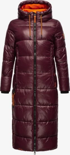 Navahoo Manteaux Dhiver Manteau D’hiver Schmuseengel Femme Bordeaux