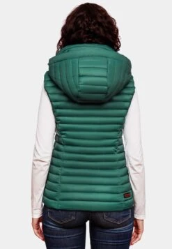 Navahoo Vestes Sans Manches Gilet Shadaa Femme Vert Foncé -Navahoo Soldes Magasin 3175f0609db13013bac7c2e3dd1f269d