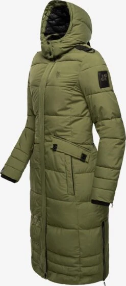 Navahoo Manteaux Dhiver Manteau D’hiver Fahmiyaa Femme Kaki -Navahoo Soldes Magasin 33fbd54cfcc34f6557d1a91cc4128ac4