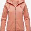 Navahoo Sweats Zippés Veste De Survêtement Cremetörtchen Femme Abricot -Navahoo Soldes Magasin 34a9e9e40a0fb813563f44f7f79c2862